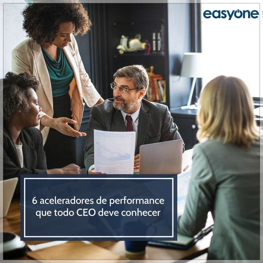 Como acelerar performance: ceo e equipe conversando